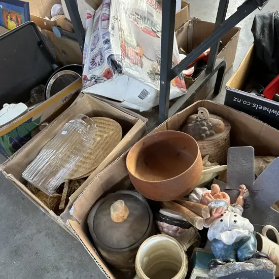 2 box lots and dehydrator