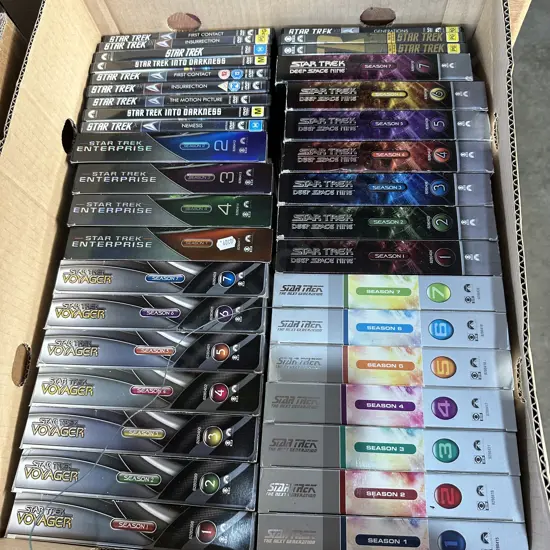 Star Trek DVD sets