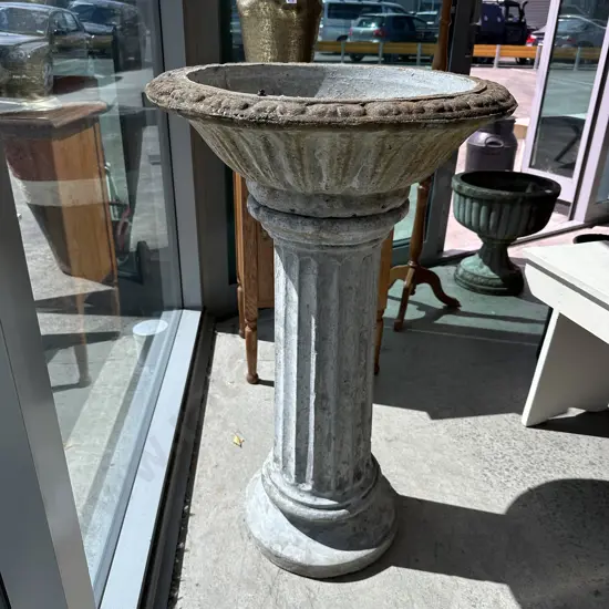 Concrete 2pc planter 900mm