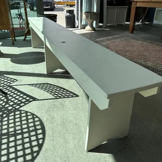 Wooden form seat 2440mm