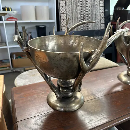 Cast antler champagne chiller 400mm