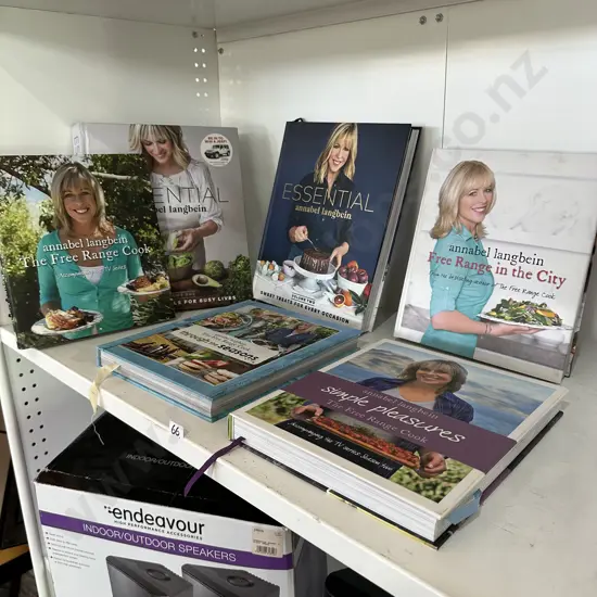 6 x Annabel Langbein cook books
