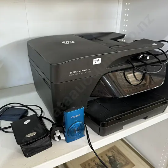 Printer with ink plus Cannon digital camera (both excellent condition)