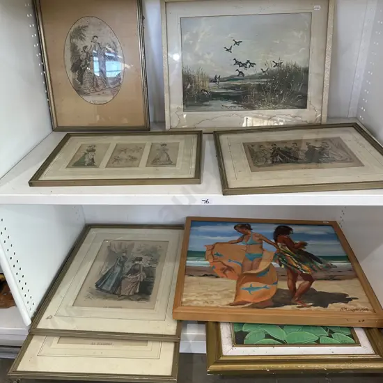 Prints and paintings