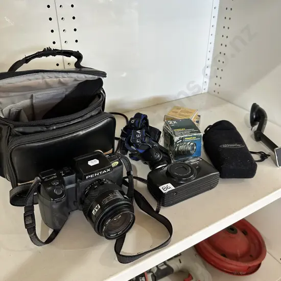 Pentax SF7 plus other cameras and gear