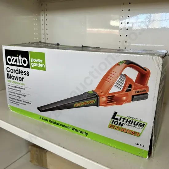 Cordless blower