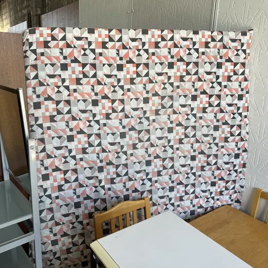 Foam mattress in duvet cover (mattress cover has rips)