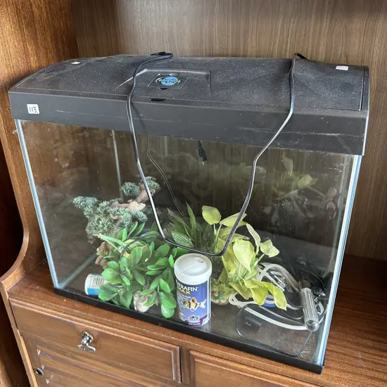 BluePlanet fish tank and accessories
