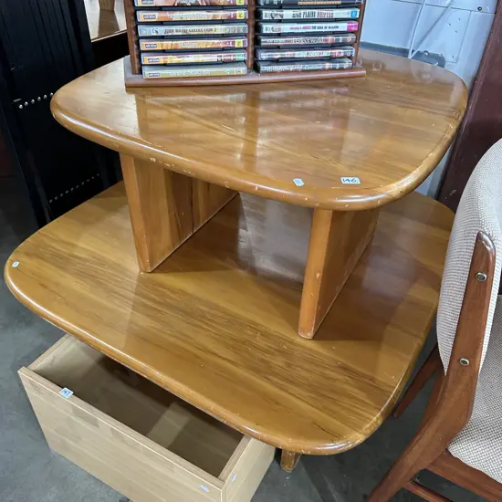 2 Rimu coffee tables