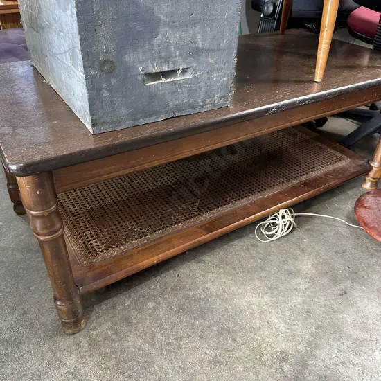 Standard lamp and coffee table