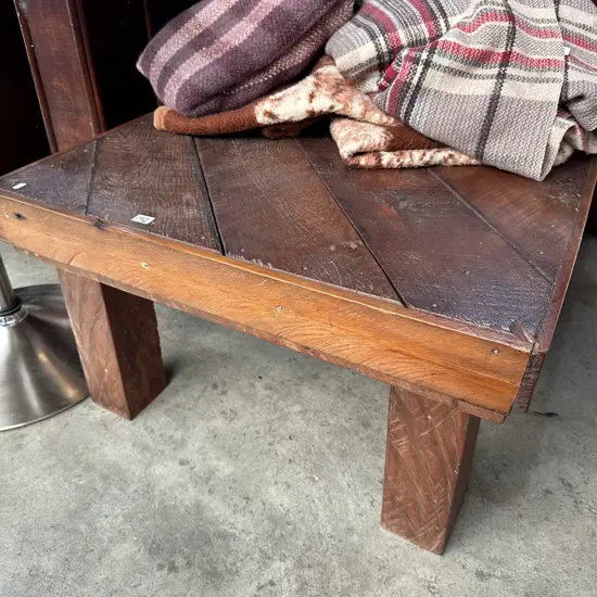 Rustic coffee table