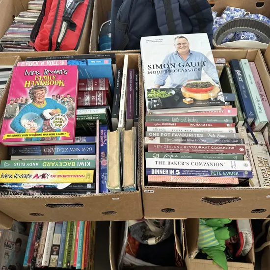 2 box books inc cook books
