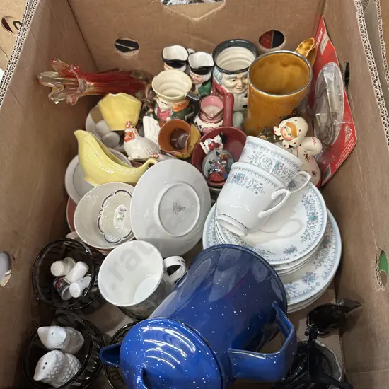 Toby jug collection etc