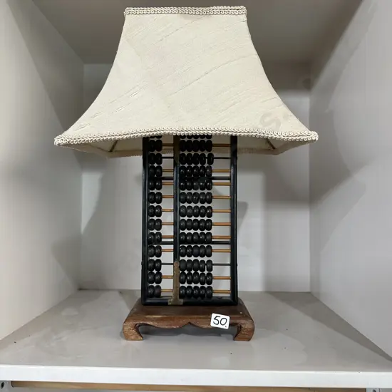 Abacus lamp