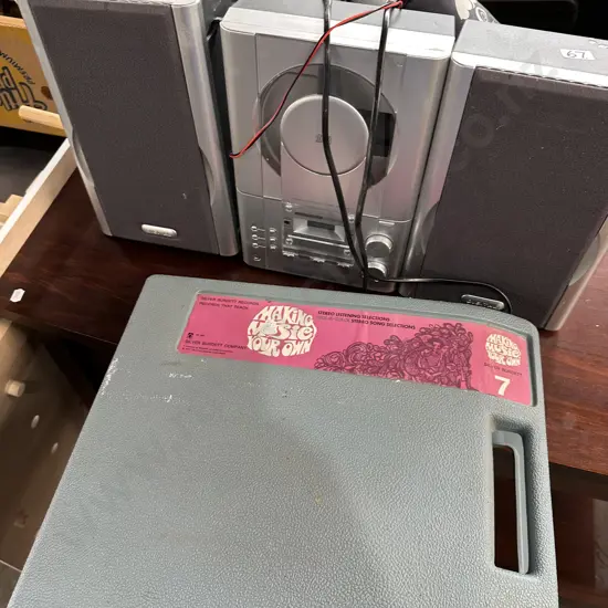 CD player and & LP set