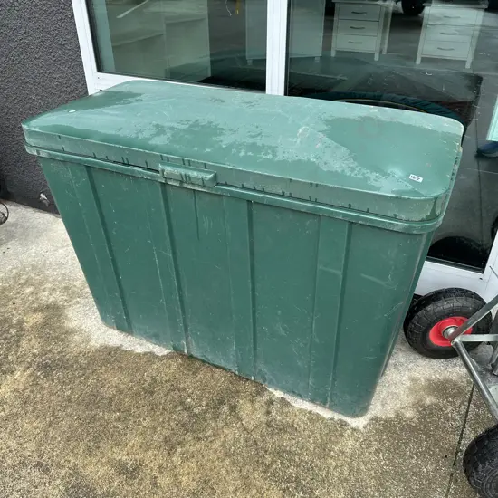 Large plastic bin