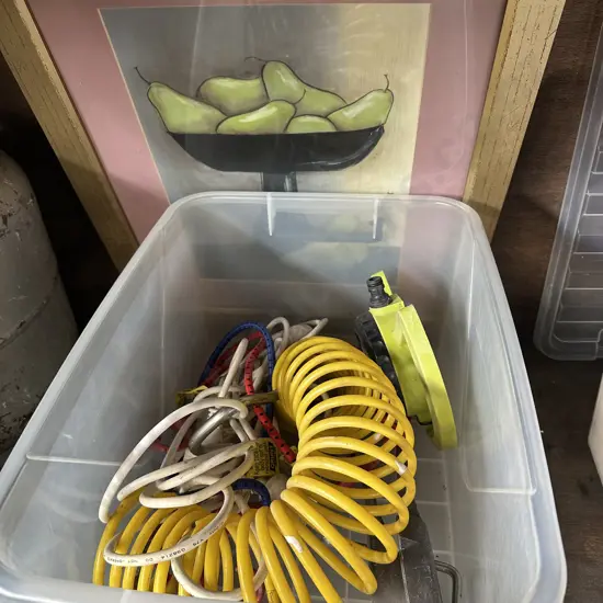 Bin hardware and picture