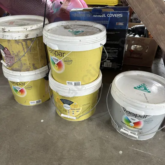 Large lot of paint