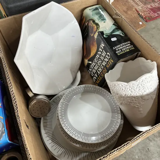 Mrs Beetons cookbook etc