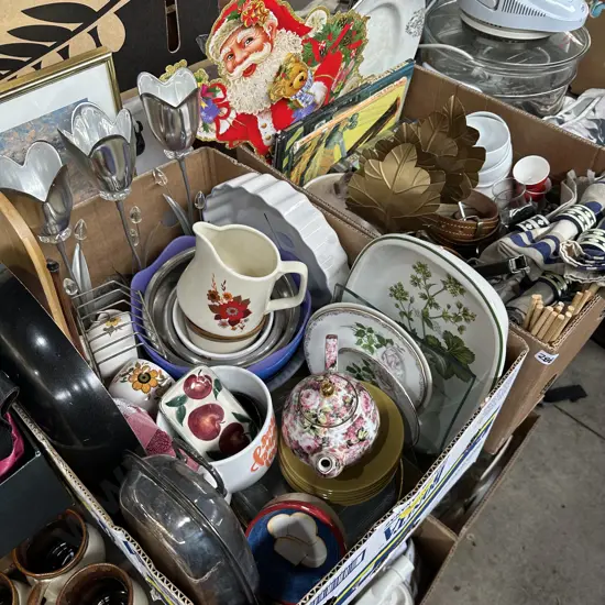 2 box plus loose items