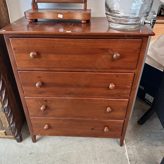 Pine chest drawers