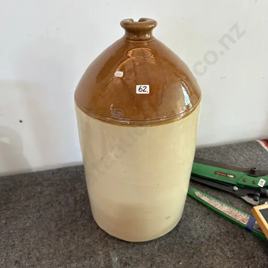 Large Doulton stone crock  540mm (chipped)