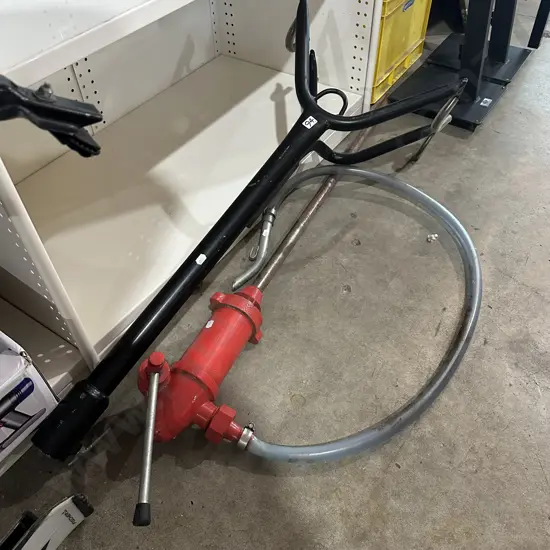Drum pump & Twin bike rack