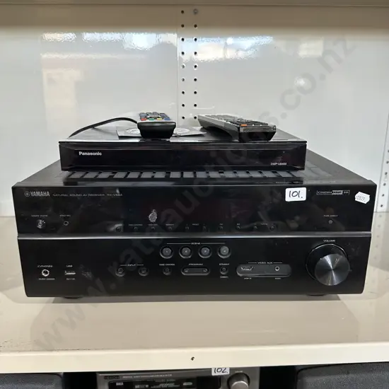 Yamaha AV receiver and Blue Ray