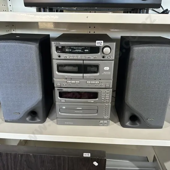 Denon stereo system