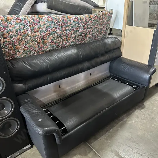 Sofa bed ( pull out bed good, sofa average)