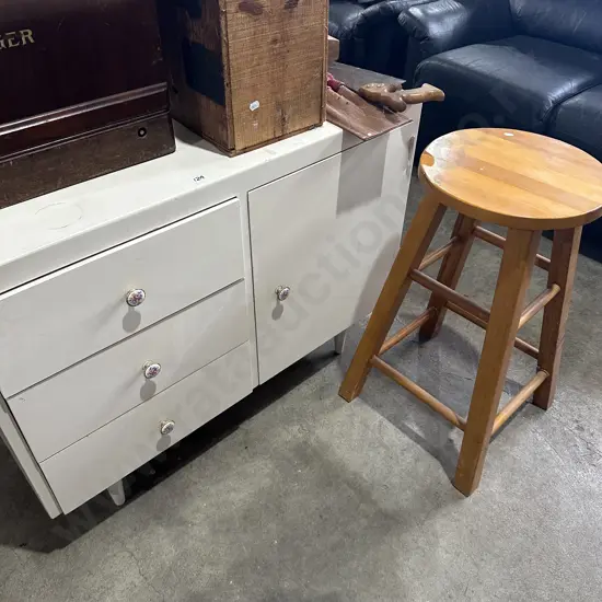 Drawer cupboard & stool
