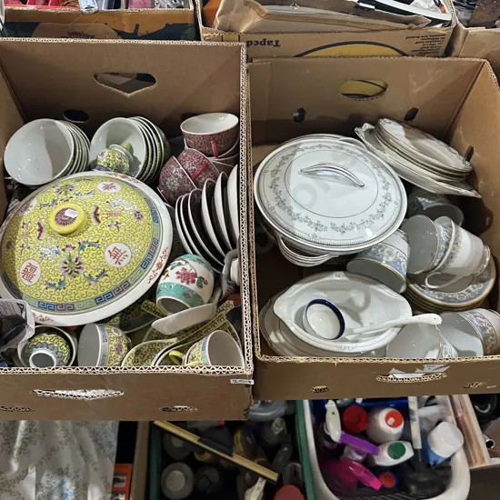 2 box dinnerware