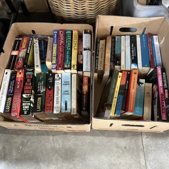 2 Box books inc Slash and Scar tissue