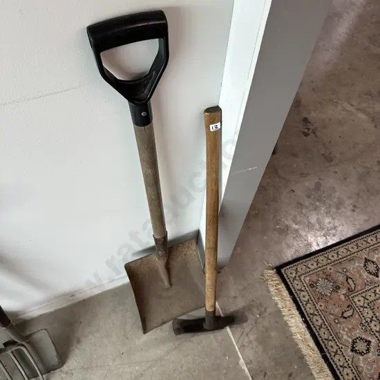 Grubber & wide mouth shovel