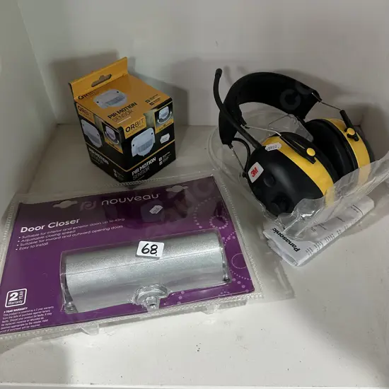 New door close, sensor and tune muffs