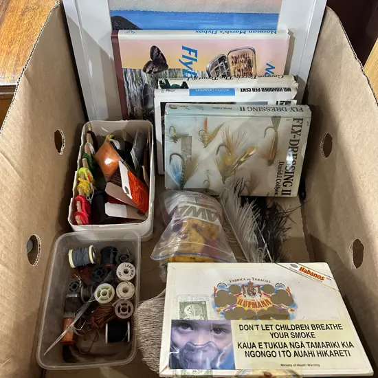 Fly tying & books