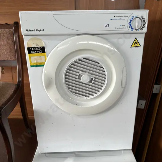 Drier with wall brackets