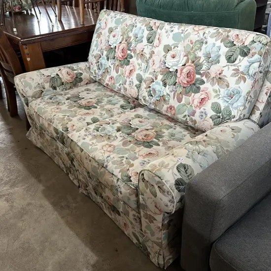Floral sofa
