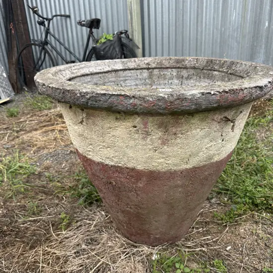 Large hand thrown pot