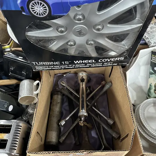 Tools and wheel covers