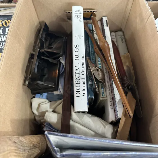 Rug books etc