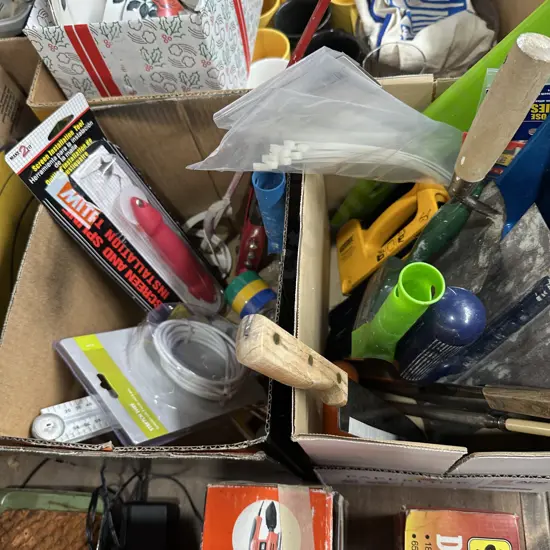 2 box tools and hardware