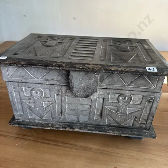 Carved box 470w x 290d