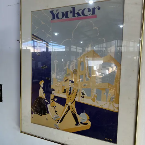 Art Deco Yorker print