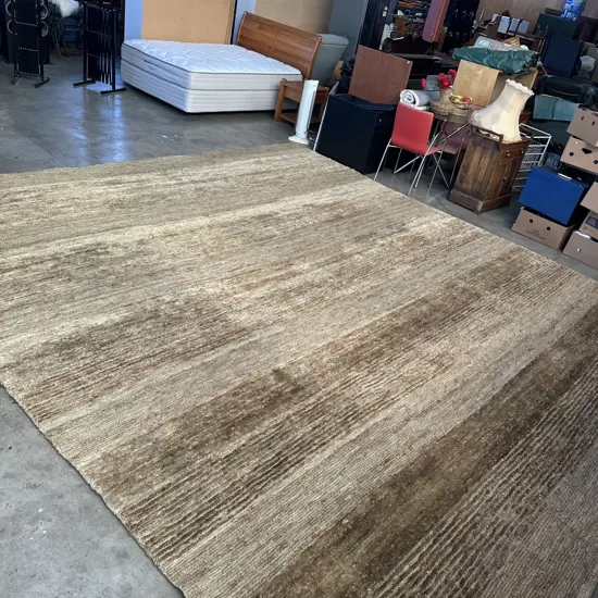 Large Sisal rug 4.4m x 4.8m excellent condition, felted underneath