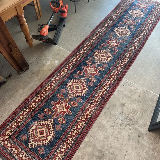 Pakistan Kazak runner 3730x850