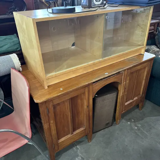 Colonial desk plus console