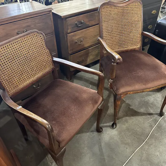 Pr arm chairs