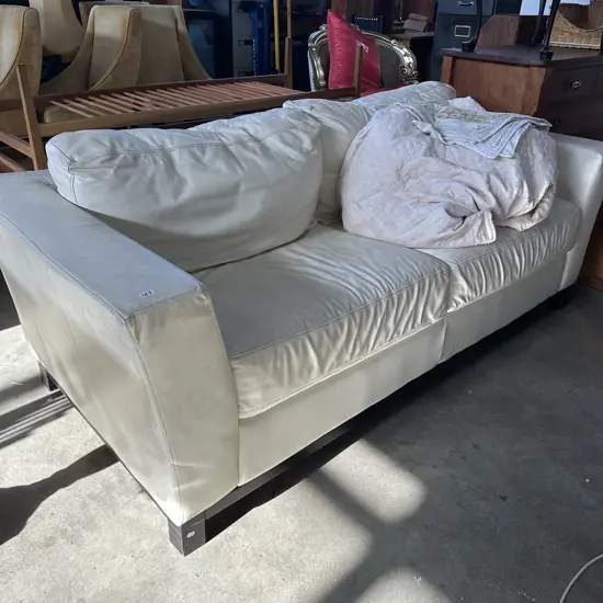 Leather sofa