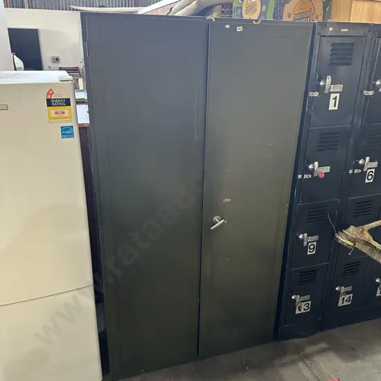 Steel  double door cabinet
